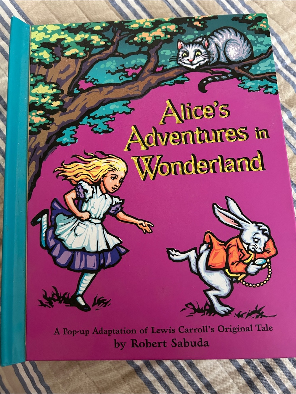 Alice’s Adventures in Wonderland Pop-Up Book by Robert Sabuda